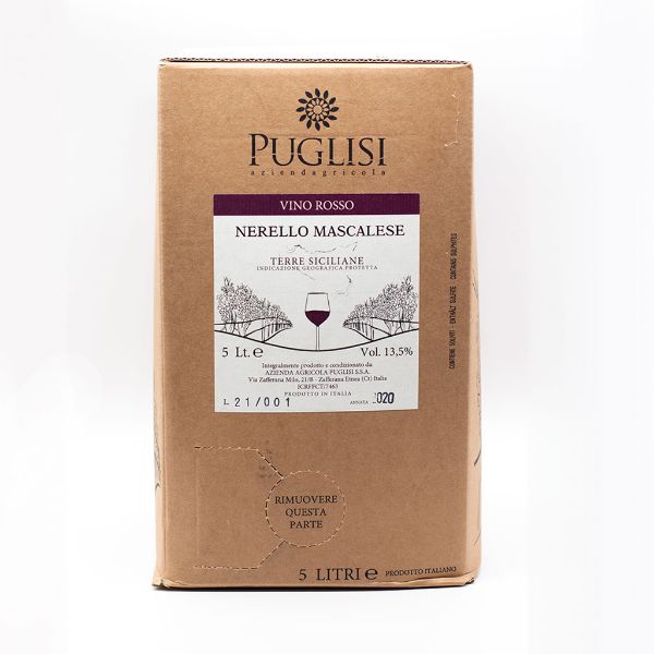 Immagine di Nerello Mascalese IGT Terre Siciliane condizionato in "bag in box" 5l