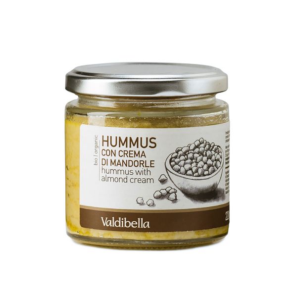 Immagine di Hummus con crema di mandorle Bio