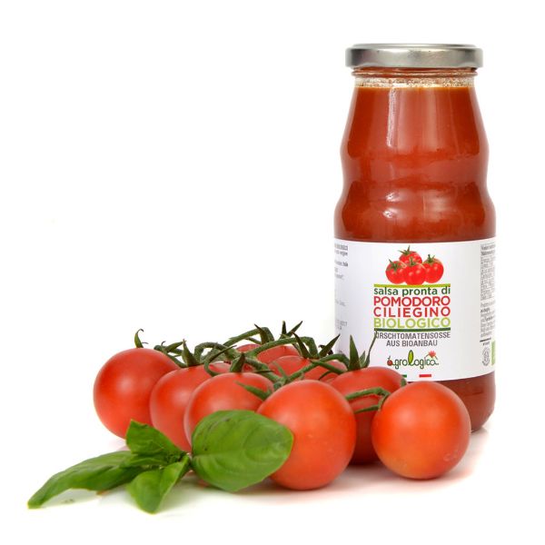 Immagine di Salsa di pomodoro ciliegino biologico 