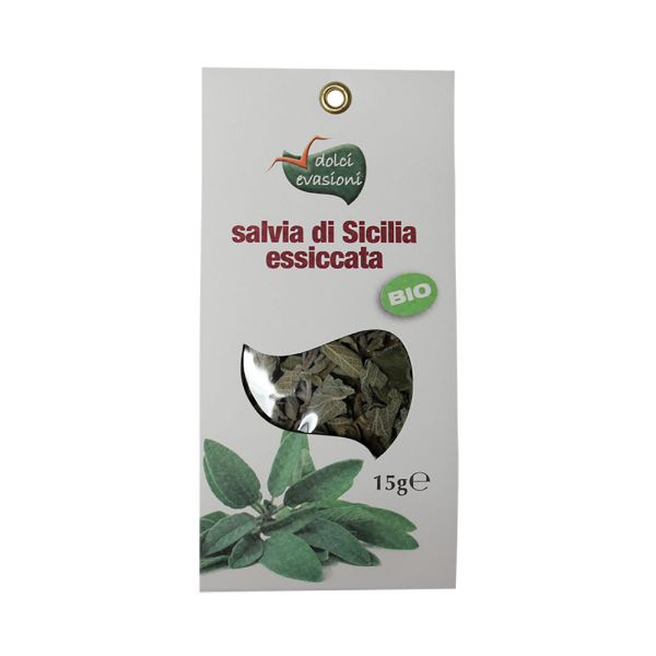 Immagine di Salvia di Sicilia essiccata Bio