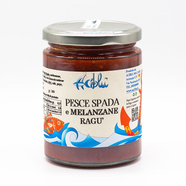 Immagine di Ragù di Pesce Spada e Melanzane 300gr