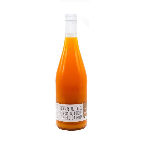 Immagine di Nettare Biologico di Arancia, Limone, Carota e Zenzero 750ml